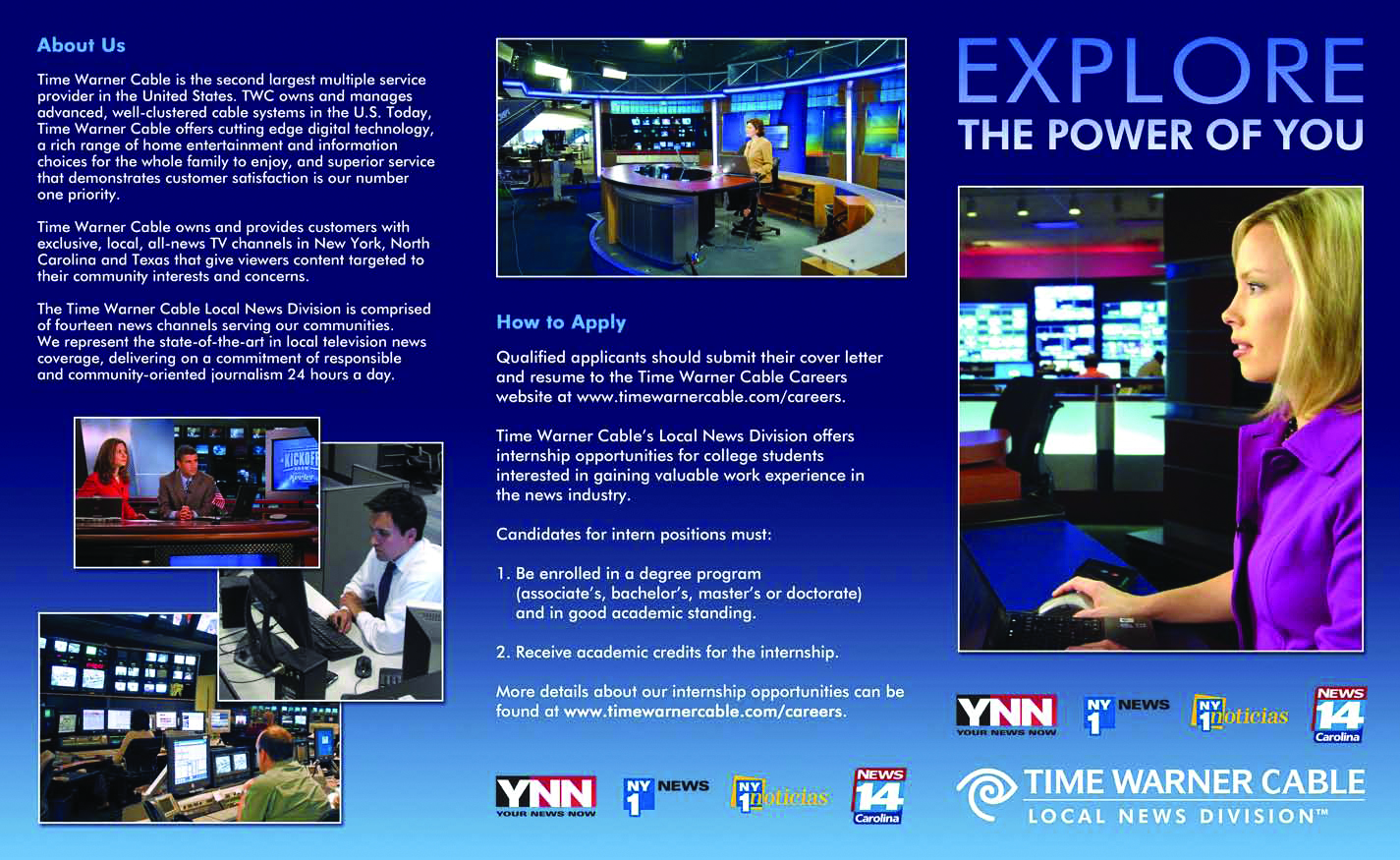 Time Warner Cable News Division Recruiting Brochure